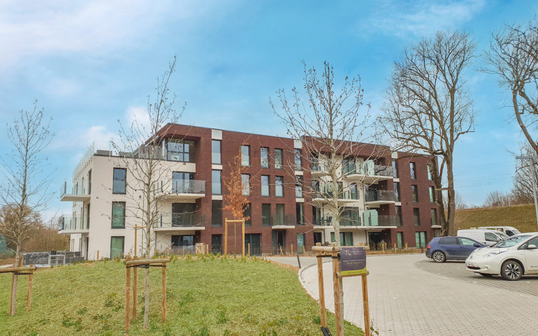 ***LOUÉ*** WAREMME – 750 € – 2 chambres, grande terrasse et 2 Parkings